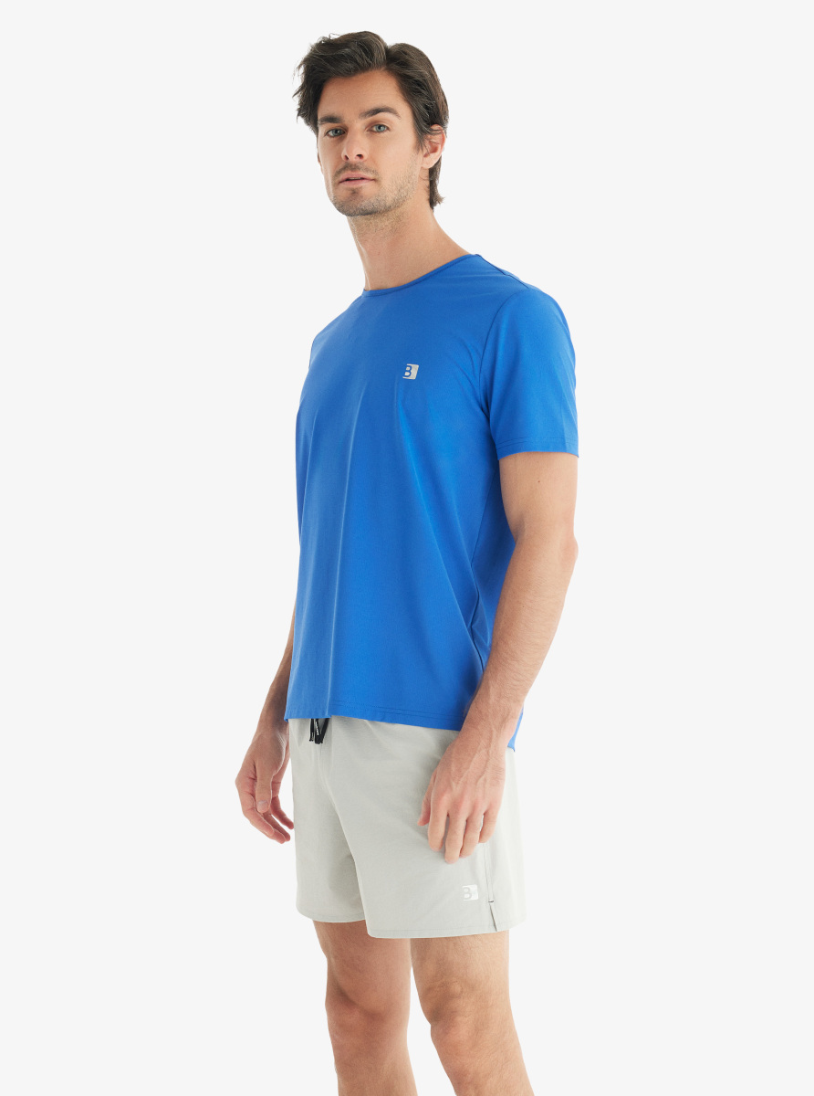 Erkek T-Shirt 70601 - Saks - Blackspade