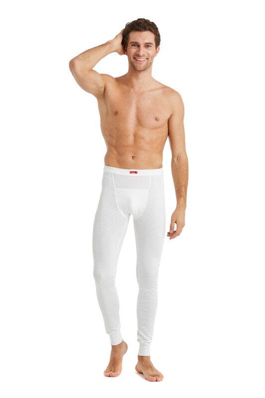Erkek Termal Alt İçlik 2. Seviye 9262 - Beyaz - 4