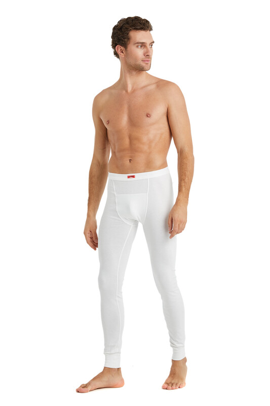 Erkek Termal Alt İçlik 2. Seviye 9262 - Beyaz - 5