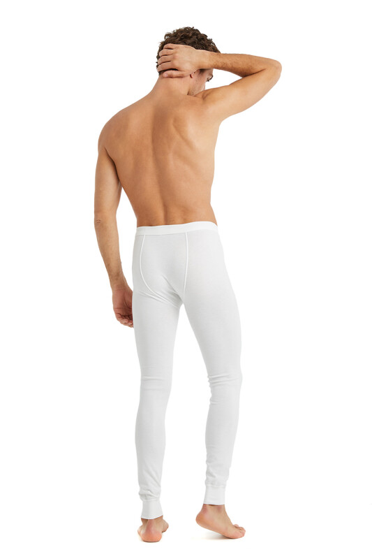 Erkek Termal Alt İçlik 2. Seviye 9262 - Beyaz - 6