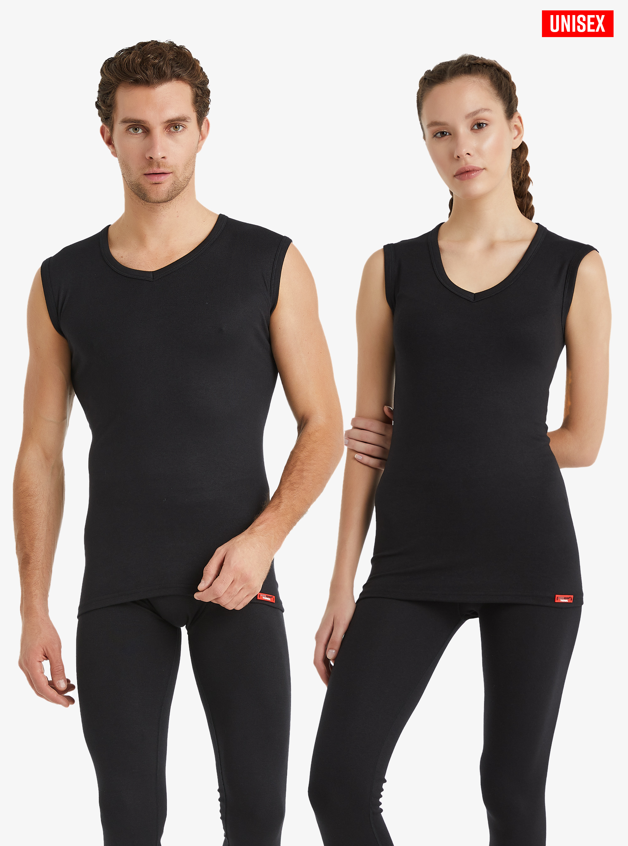 Unisex Termal Tişört 2. Seviye 9243 - Siyah - 6