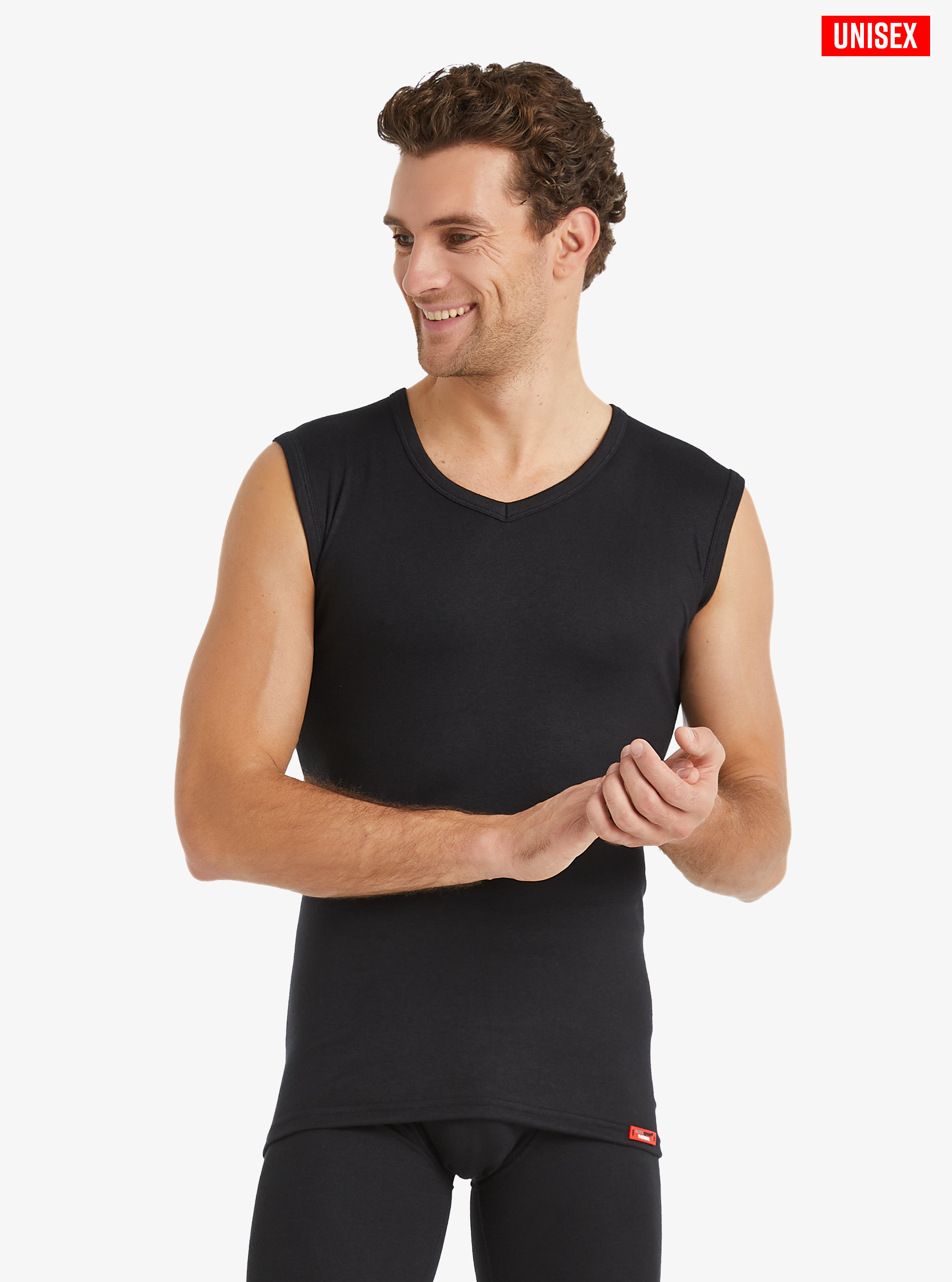 Unisex Termal Tişört 2. Seviye 9243 - Siyah - 4