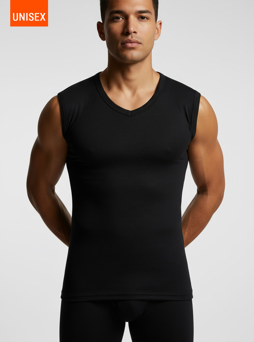 Unisex Termal Tişört 2. Seviye 9243 - Siyah - 2