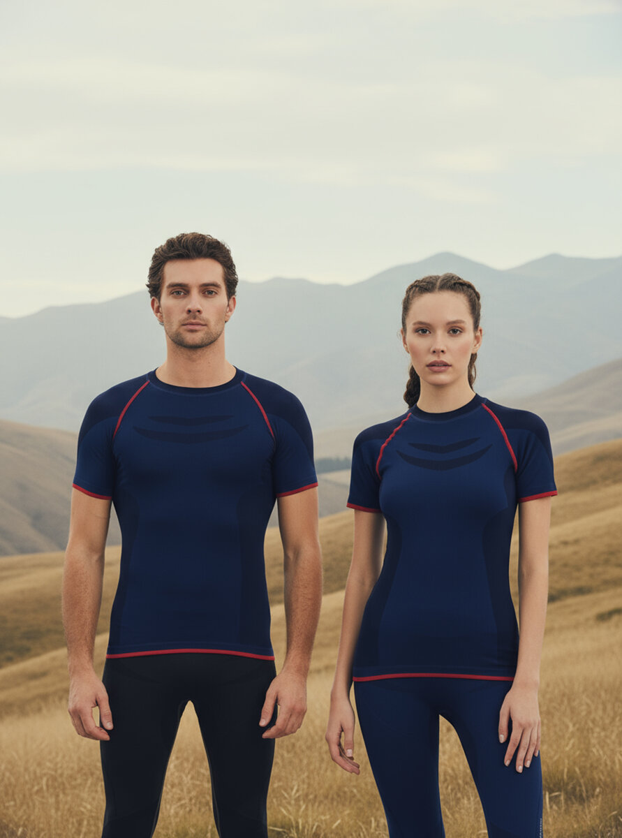 Unisex Termal Tişört Pro 2. Seviye 9570 - Lacivert - 1