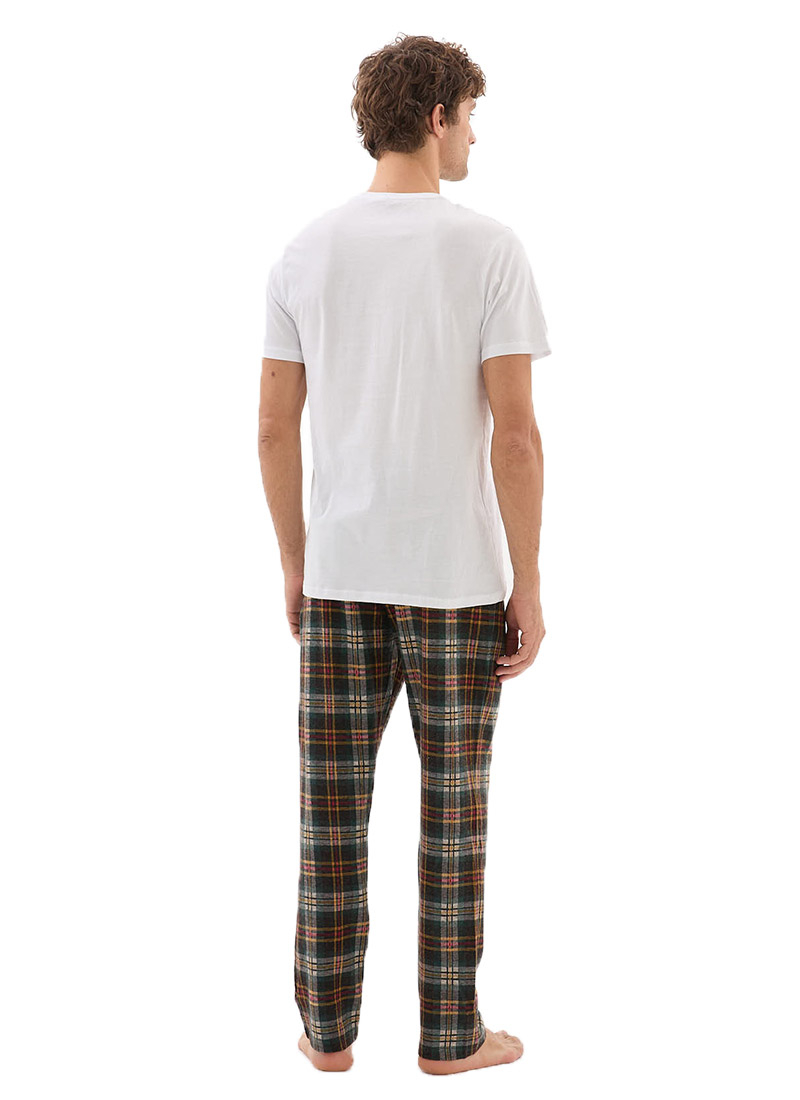 Erkek Termal Pijama Altı 40671 - Yeşil - 3