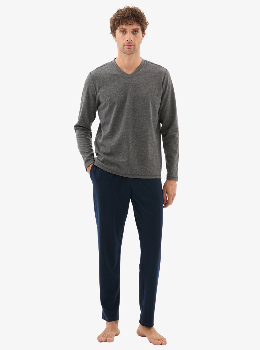 Erkek Termal Pijama Takımı 40800 - Antrasit - 3