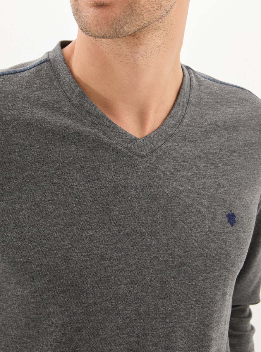 Erkek Termal Pijama Takımı 40800 - Antrasit - 4