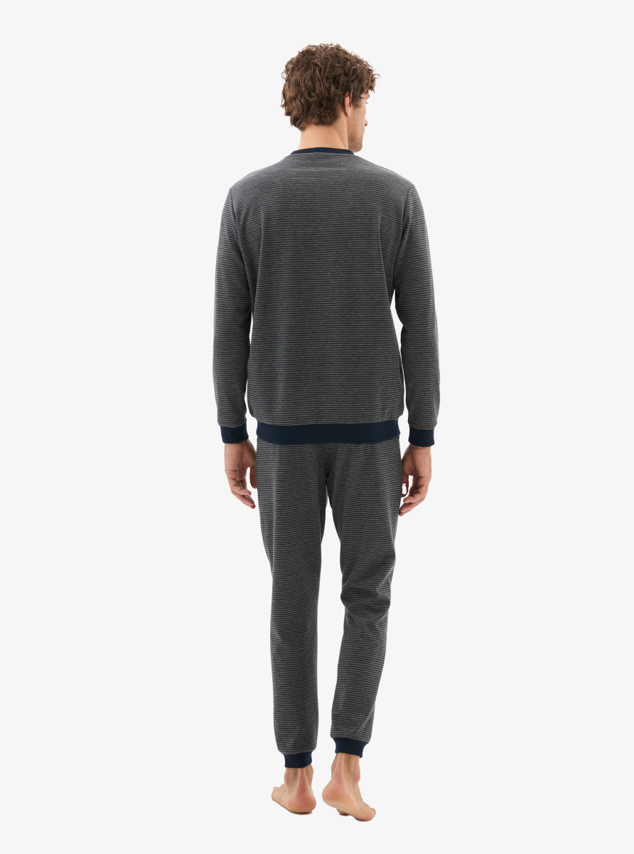 Erkek Termal Pijama Takımı 40801 - Lacivert - 6