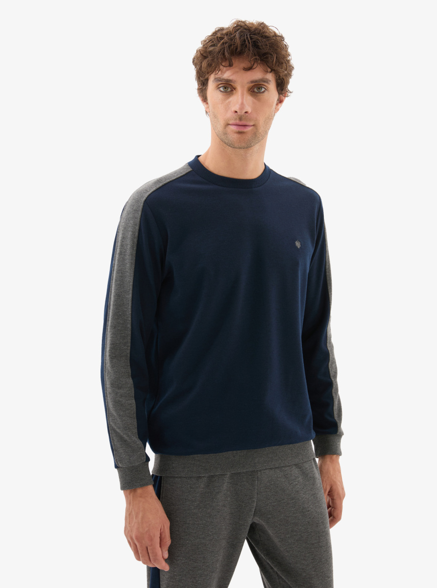 Erkek Termal Pijama Takımı 40802 - Lacivert - Blackspade (1)