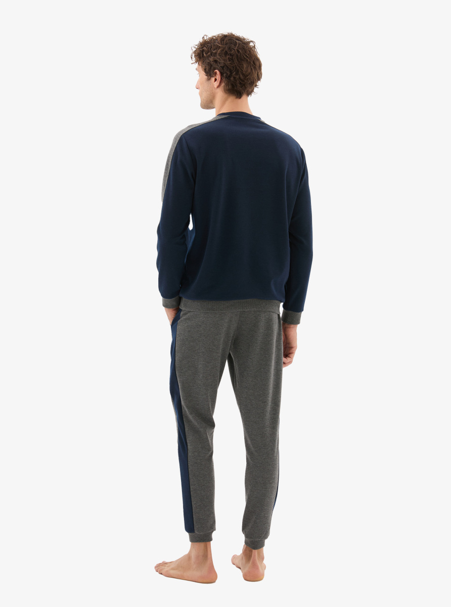 Erkek Termal Pijama Takımı 40802 - Lacivert - 7