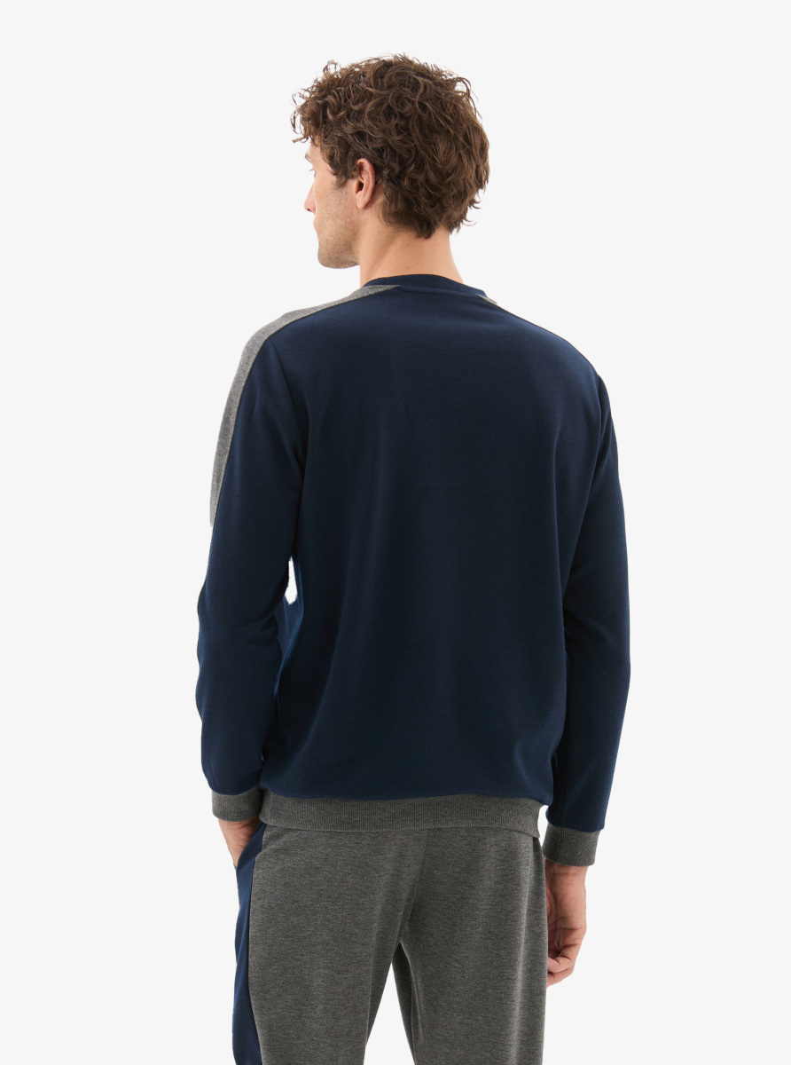 Erkek Termal Pijama Takımı 40802 - Lacivert - 4