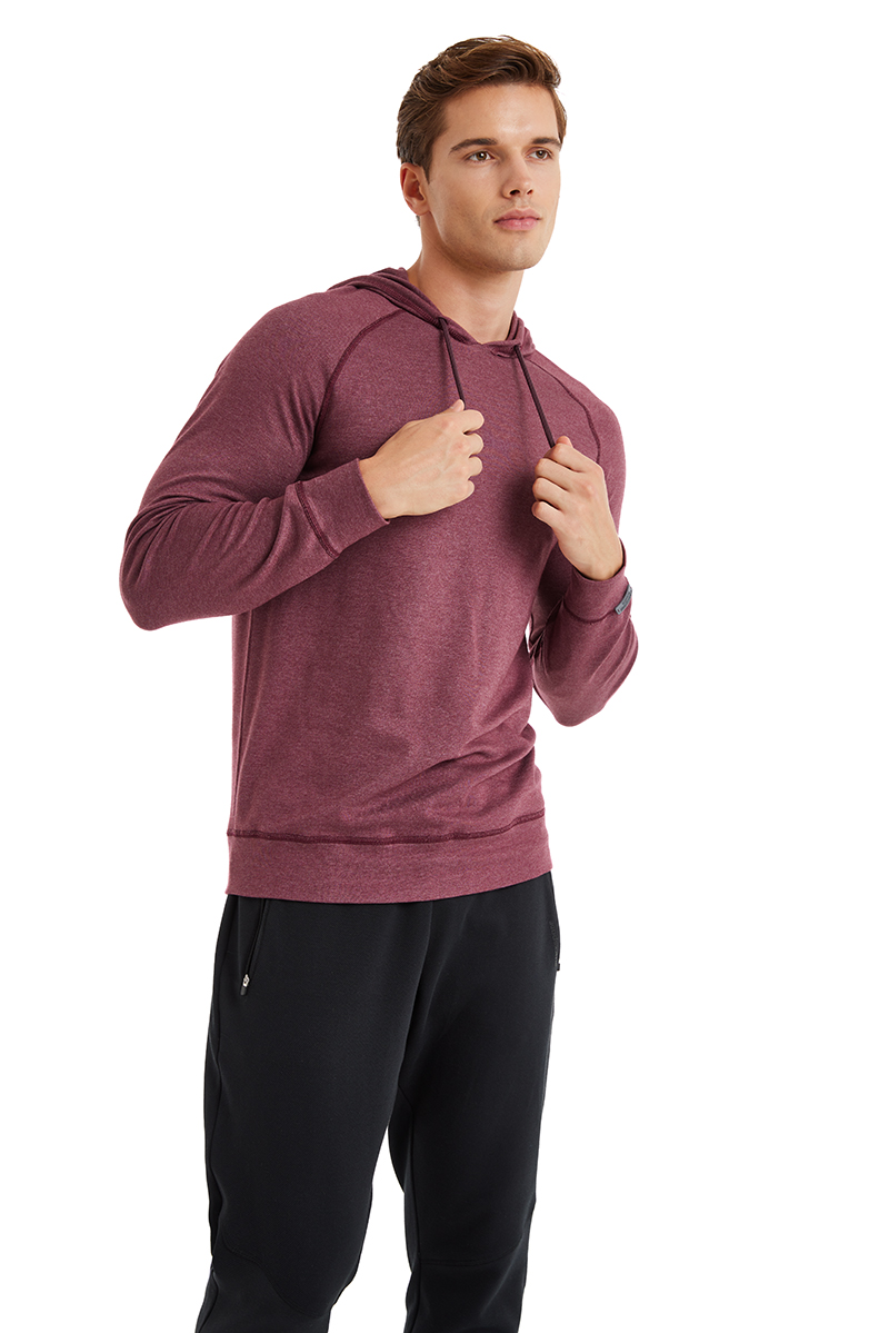 Erkek Termal Sweatshirt 2. Seviye 7468 - Bordo - Blackspade