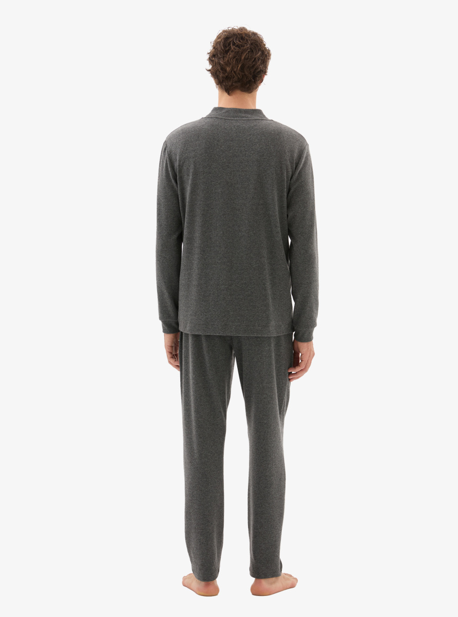Erkek Termal Sweatshirt 40798 - Antrasit - 6