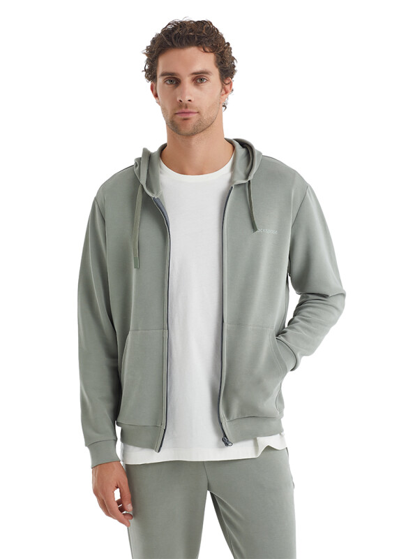 Eşofman Üstü 40070 - Yeşil - 2