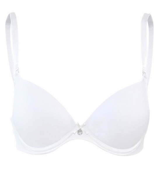 Dolgulu Push-up Sütyen Essential 3004 - Beyaz - 1