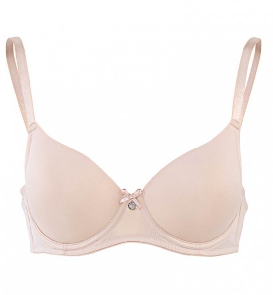 Dolgusuz Soft Kap Sütyen Essential 3005 - Ten - Blackspade