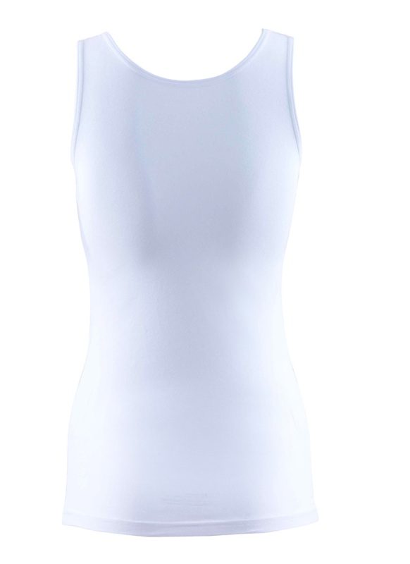 Kadın Dantelli Atlet Essential 1968 - Beyaz - 3