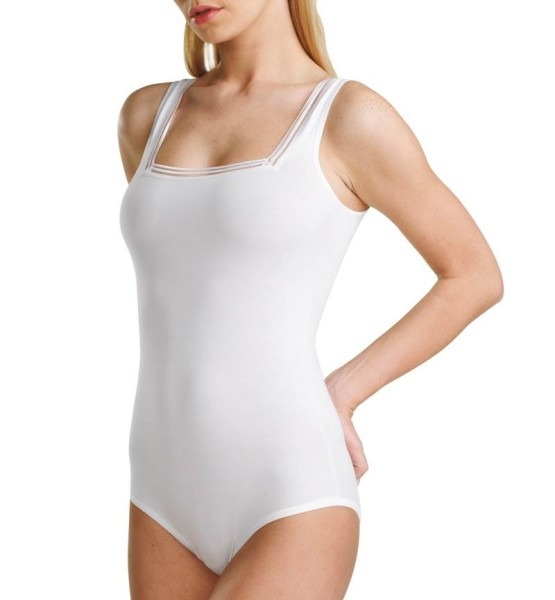 Essential Kadın Dantelli Body 1967 - Beyaz - 1