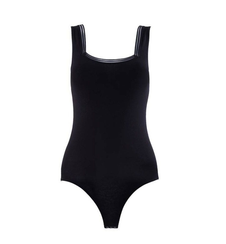 Essential Kadın Dantelli Body 1967 - Siyah - 1