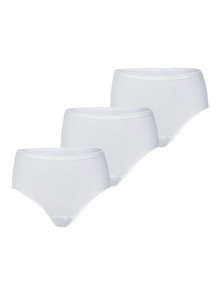 Kadın Külot 3'lü Paket Essential 1577 - Beyaz - Blackspade