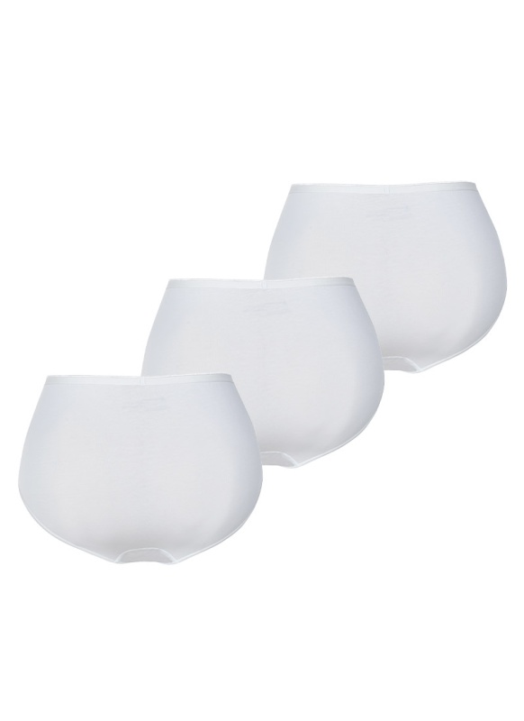 Kadın Külot 3'lü Paket Essential 1577 - Beyaz - 2