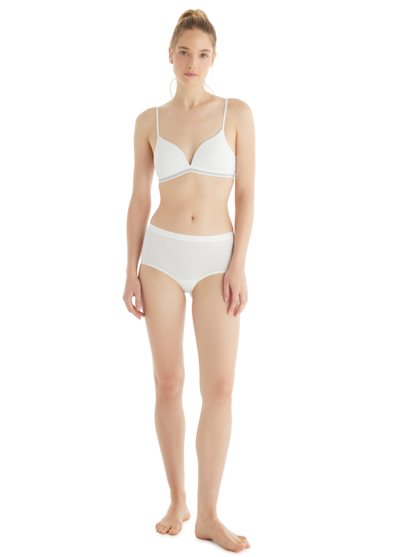 Kadın Slip Külot Essential 1307 - Beyaz - 4