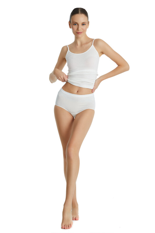 Kadın Slip Külot Essential 1307 - Krem - 5