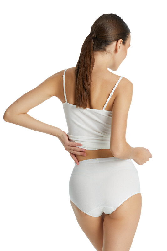 Kadın Slip Külot Essential 1307 - Krem - Blackspade (1)