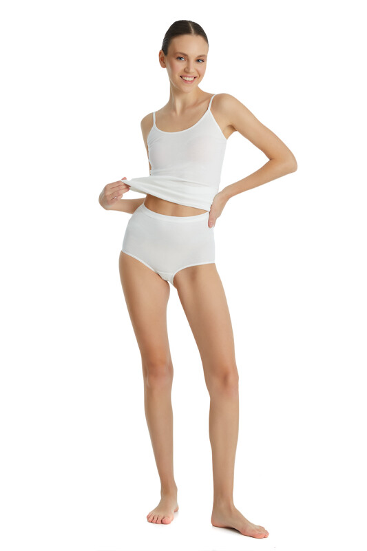 Kadın Slip Külot Essential 1314 - Krem - 5