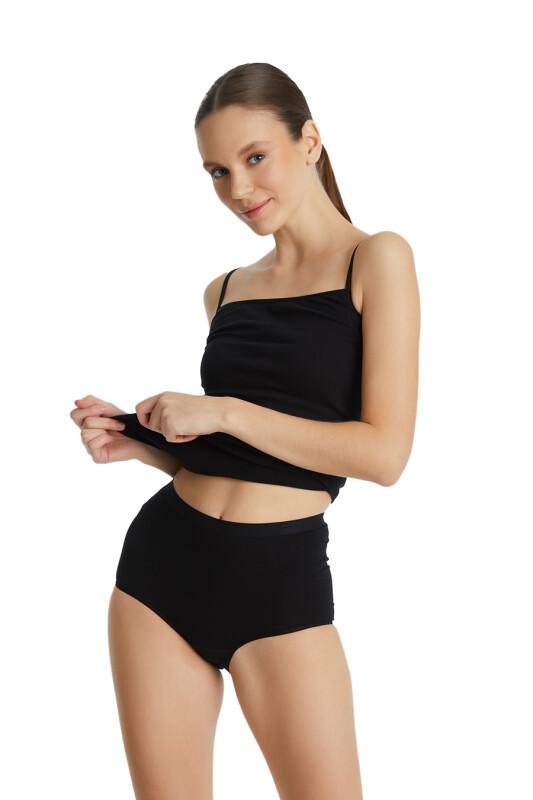 Kadın Slip Külot Essential 1314 - Siyah - 4