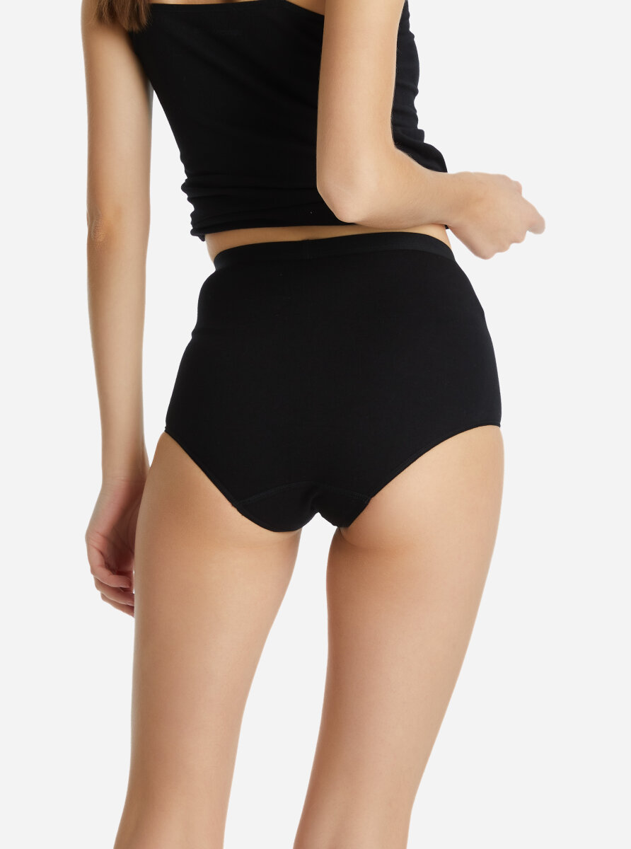 Kadın Slip Külot Essential 1314 - Siyah - Blackspade (1)