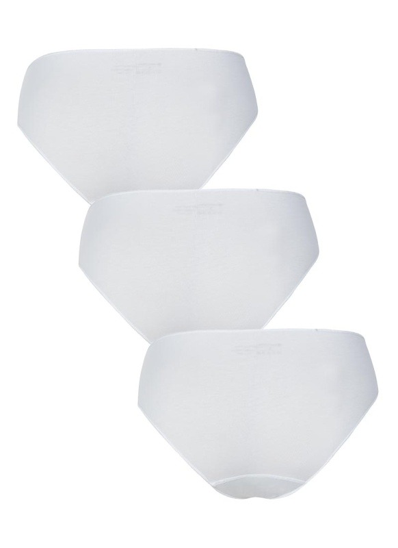 Kadın Slip Külot 3'lü Paket Essential 1574 - Beyaz - 2