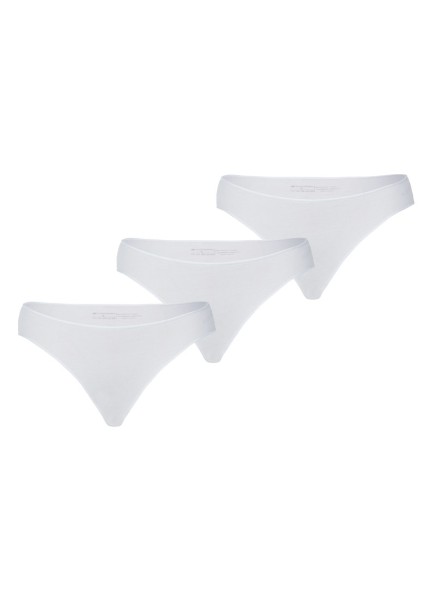 Kadın Slip Külot 3'lü Paket Essential 1574 - Beyaz - Blackspade