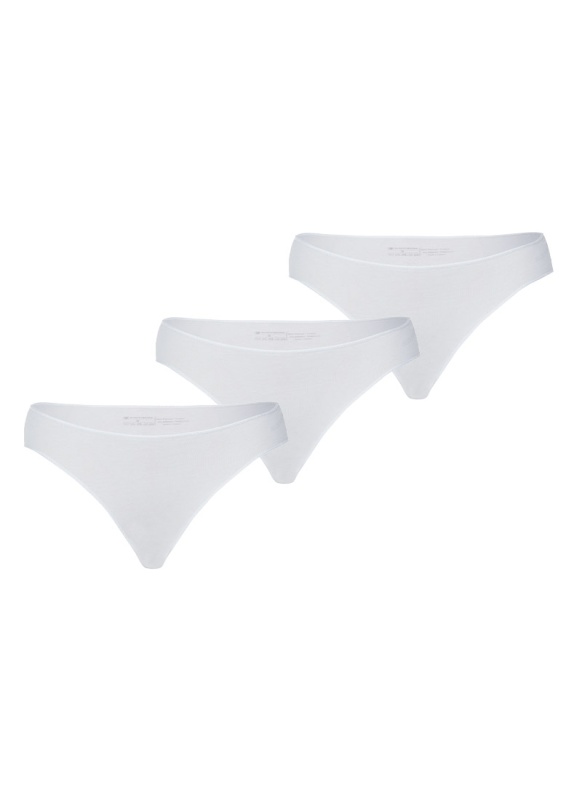 Kadın Slip Külot 3'lü Paket Essential 1574 - Beyaz - 1