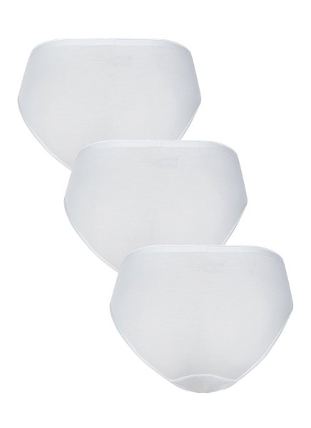 Kadın Slip Külot 3'lü Paket Essential 1575 - Beyaz - 2