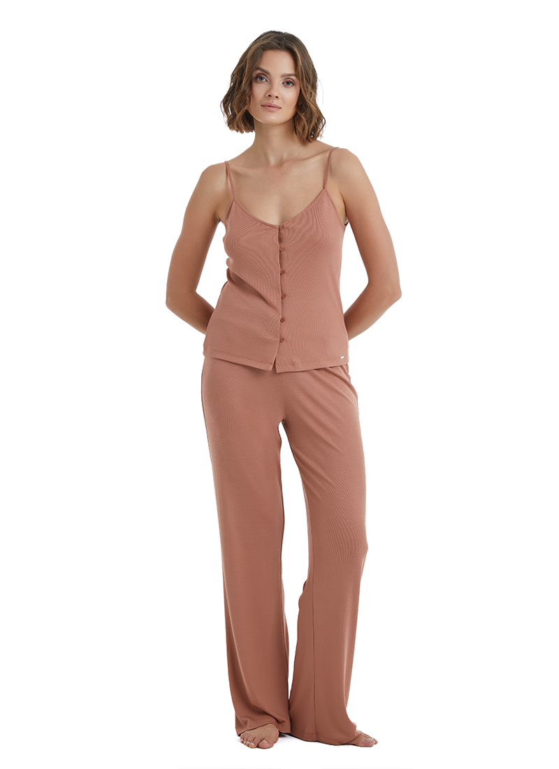 Kadın Atlet 51340 - Kahverengi - 5