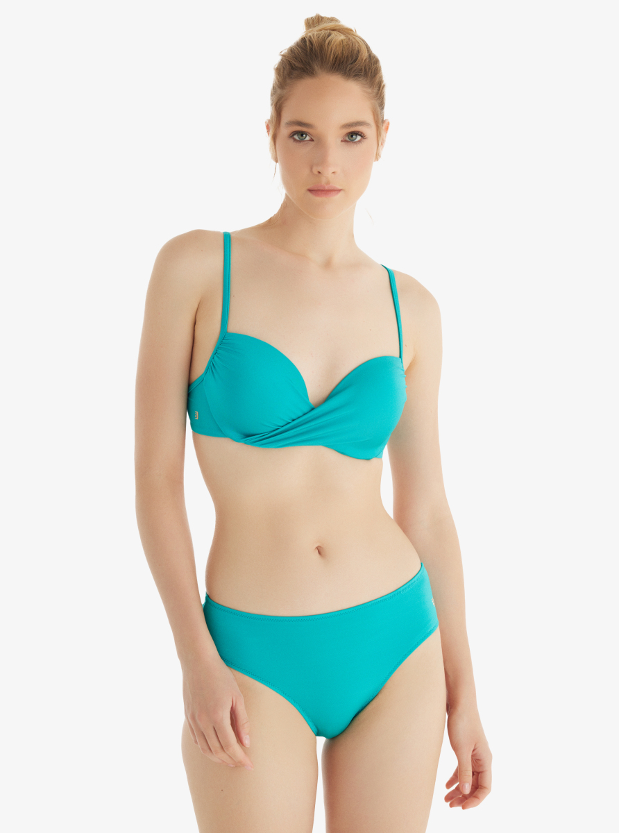 Kadın Bikini Altı 10708 - Turkuaz - 3