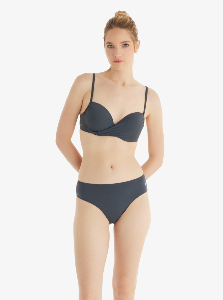 Kadın Bikini Altı 10741 - Antrasit - Blackspade (1)