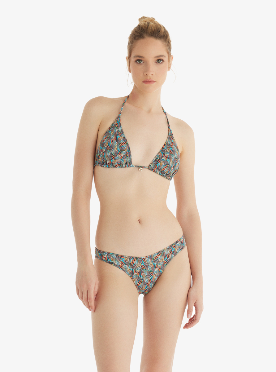 Kadın Bikini Üstü 10705 - Desenli - 3