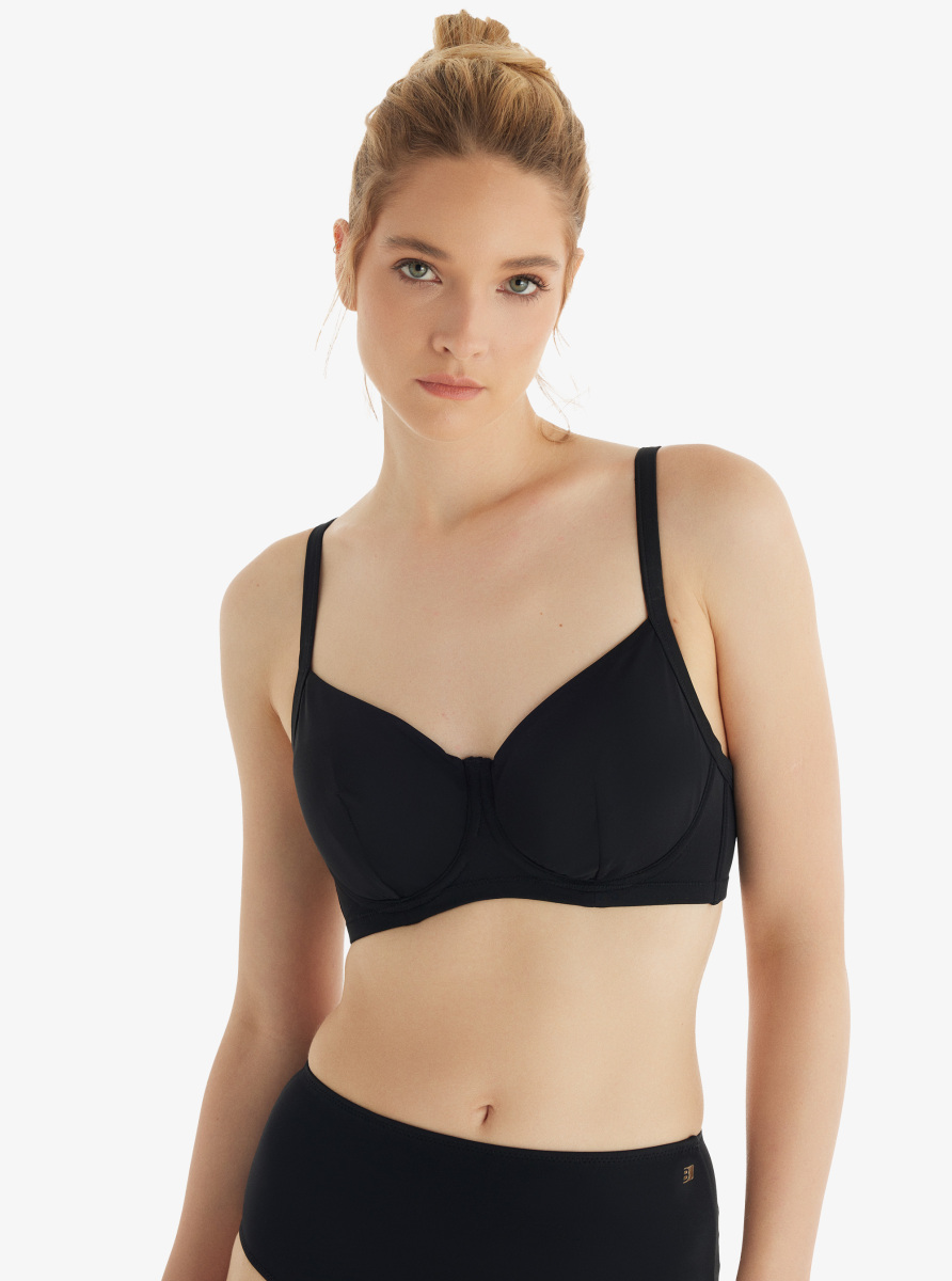 Kadın Bikini Üstü 10734 - Siyah - 1