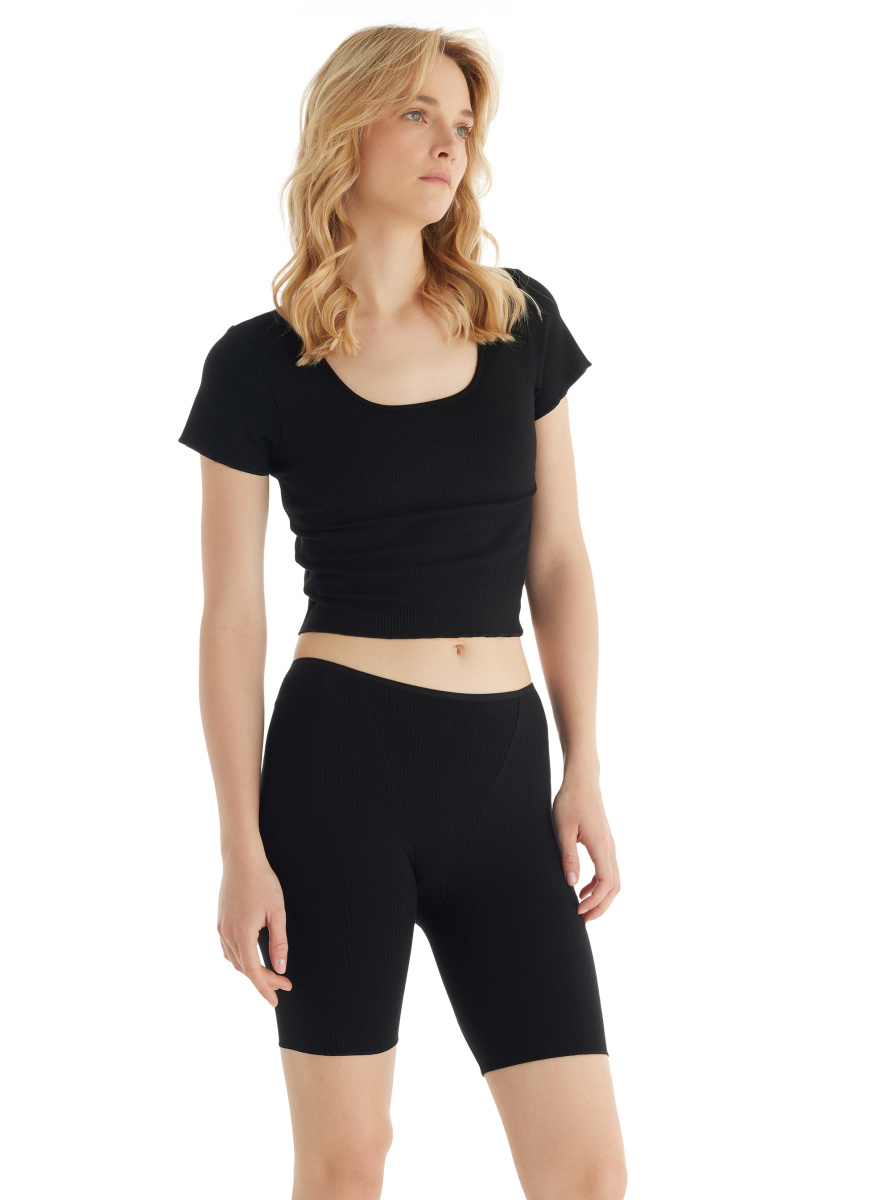 Kadın Boxer 51812 - Siyah - 4