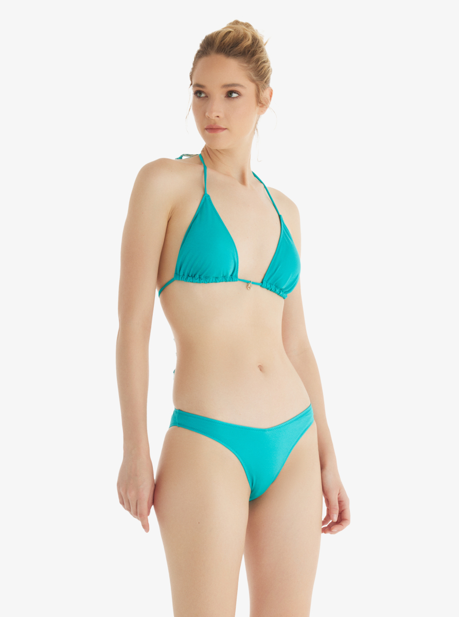 Kadın Brazilian Bikini Altı 10704 - Turkuaz - 4