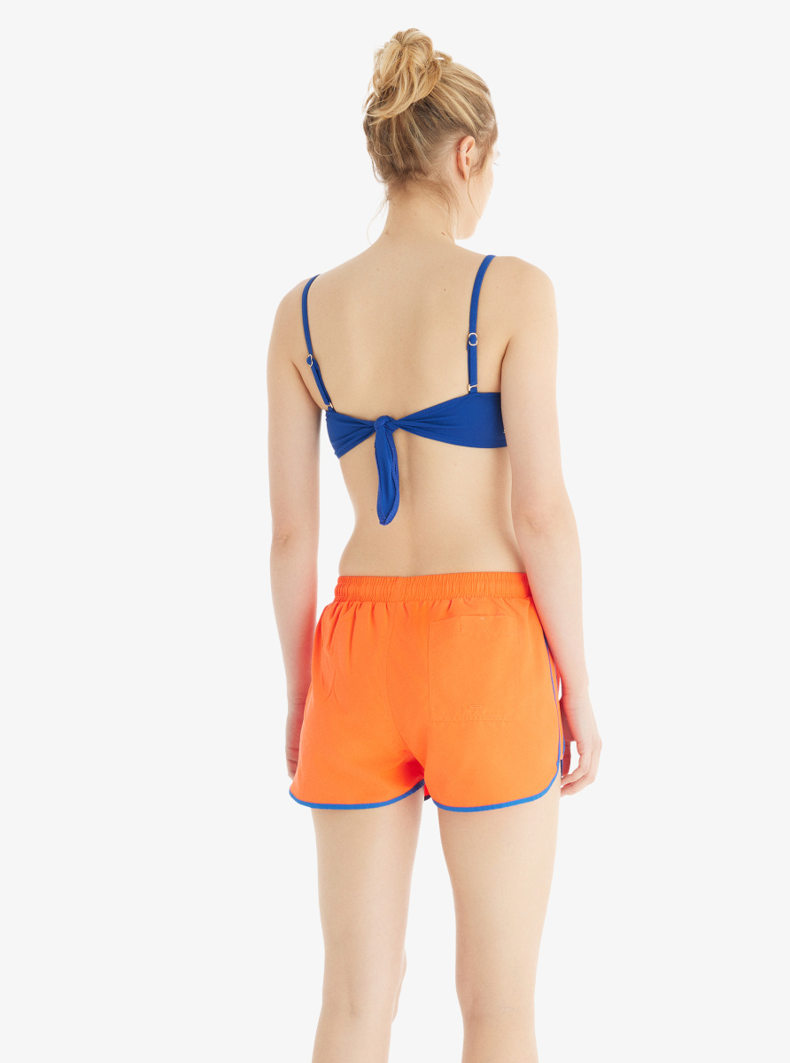 Kadın Deniz Şortu 10745 - Turuncu - Blackspade (1)