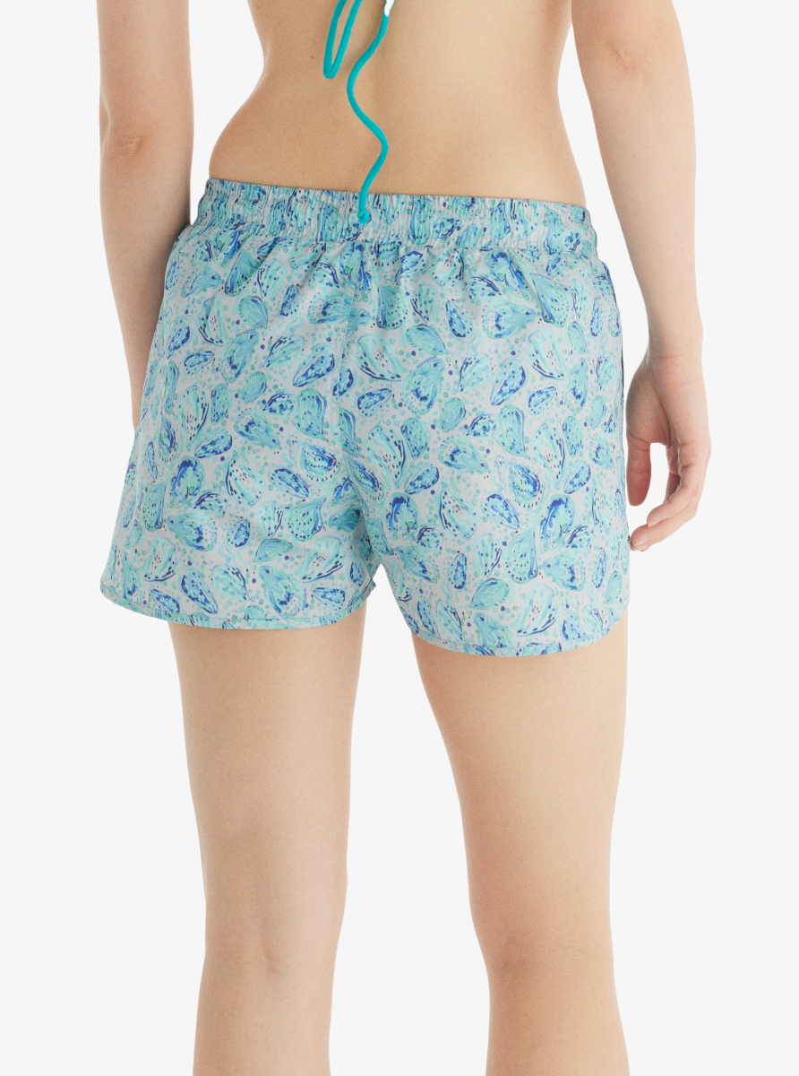 Kadın Deniz Şortu 10748 - Desenli - 4