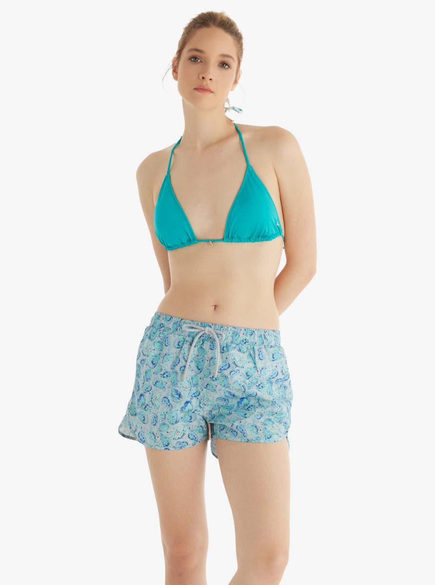 Kadın Deniz Şortu 10748 - Desenli - Blackspade (1)