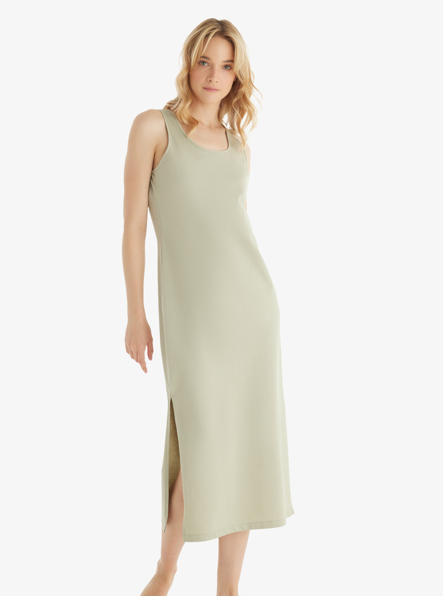 Kadın Elbise 51854 - Yeşil - Blackspade