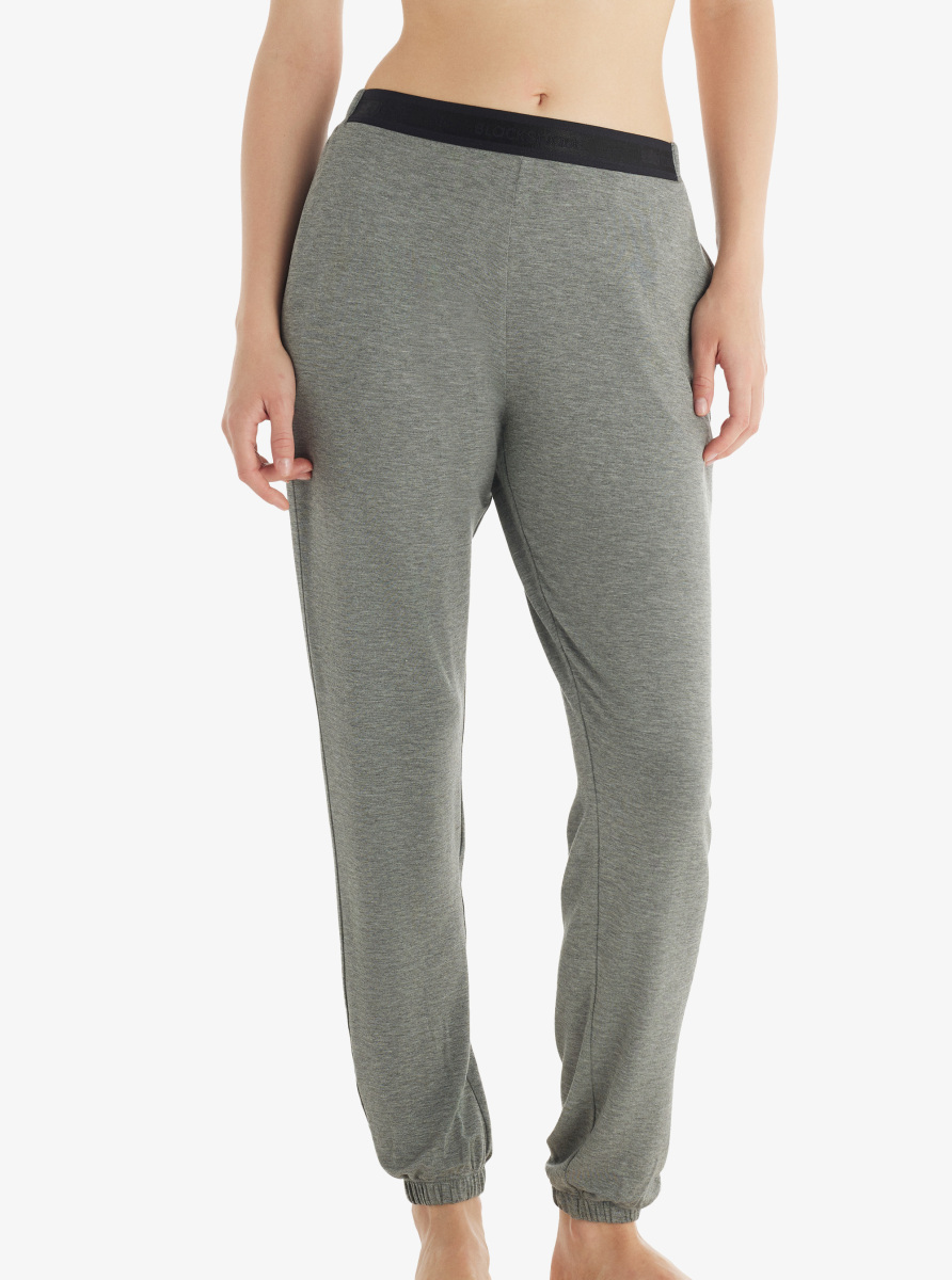 Kadın Eşofman Altı 51818 - Antrasit Melanj - Blackspade