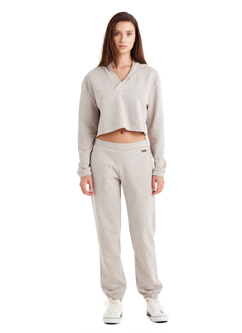 Kadın Eşofman Altı 60511 - Krem - 1