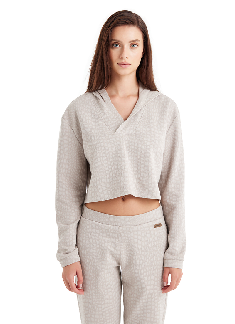 Kadın Eşofman Altı 60511 - Krem - 4