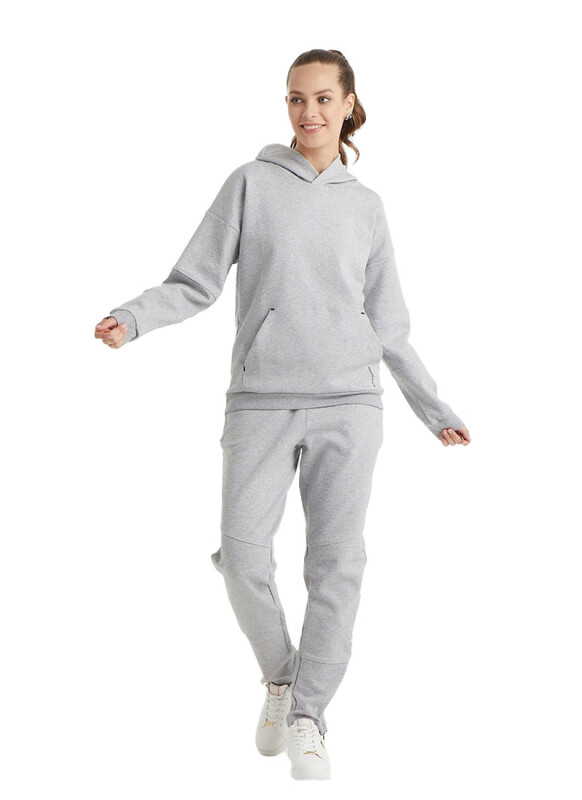 Kadın Eşofman Altı 80018 - Gri - Blackspade